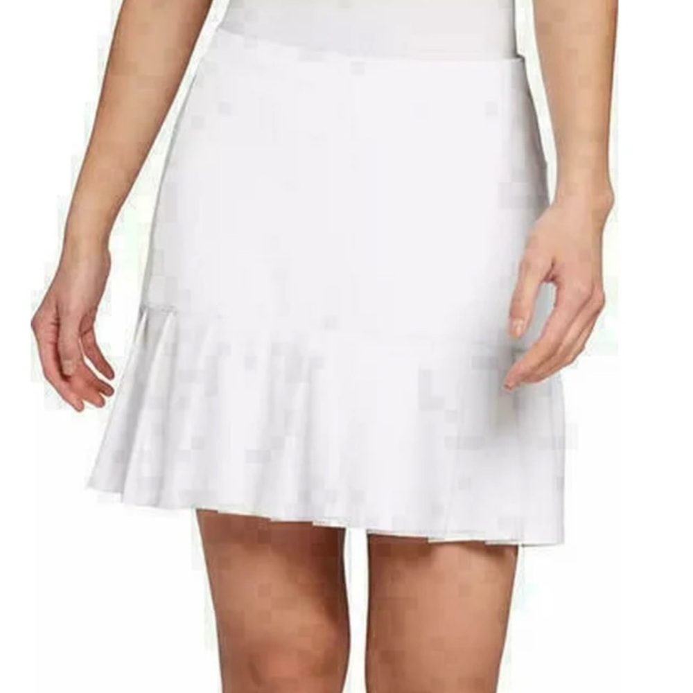 Lady Hagen White Pleated Skort Large NWT - Picture 4 of 5